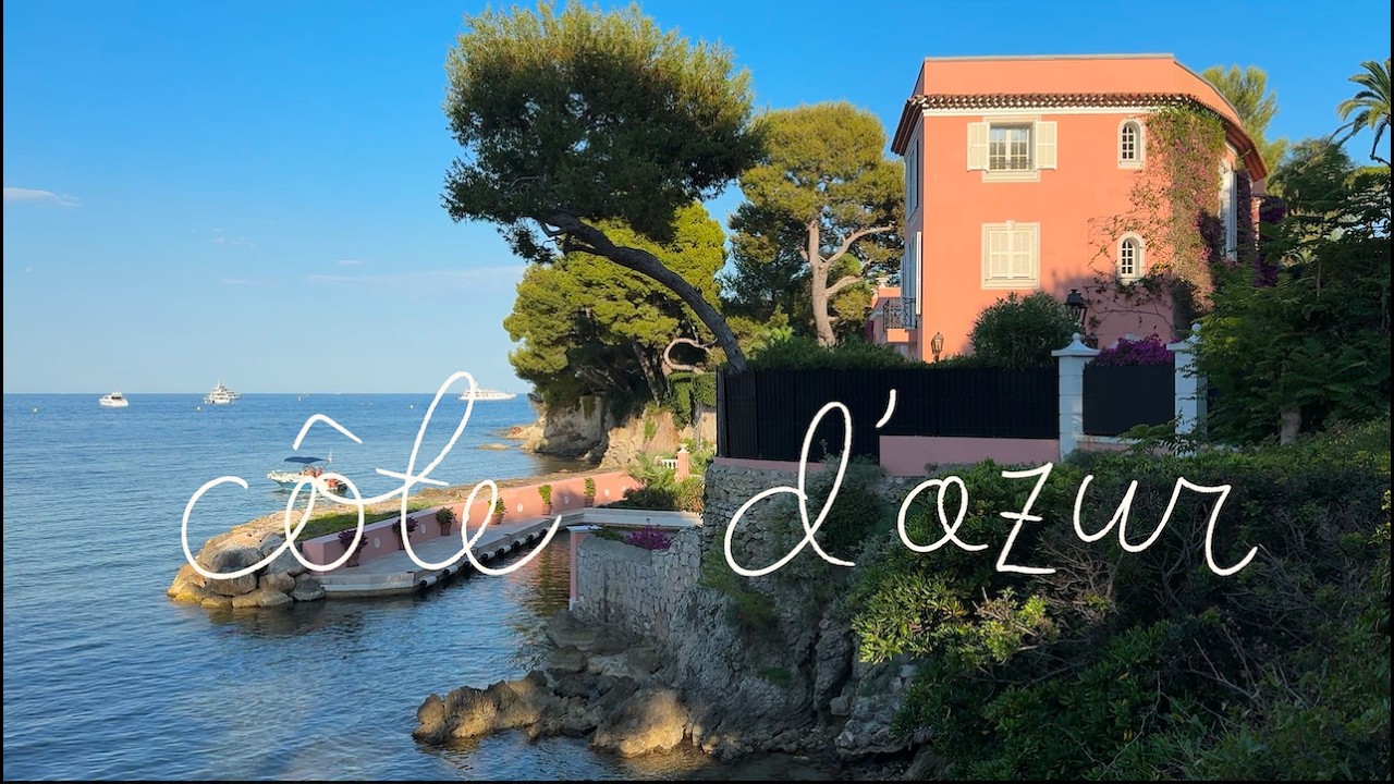 Summer days in the South of France | villas, beaches and art of the French Riviera