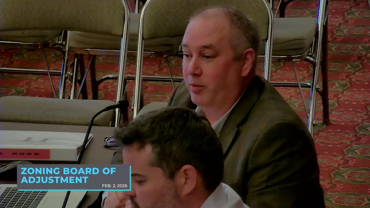 Zoning Board of Adjustment LIVE stream 2-2-26