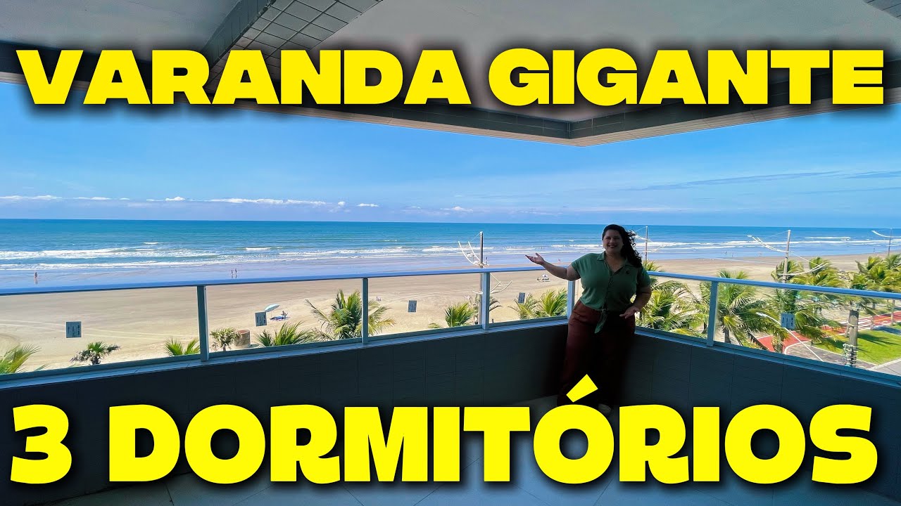 APARTAMENTO FRENTE AO MAR A VENDA NA PRAIA GRANDE 🏖️