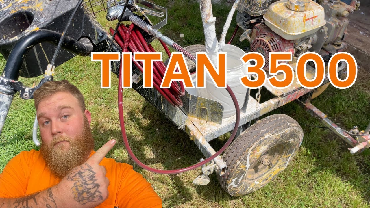 TITAN 3500 STRIPING MACHINE