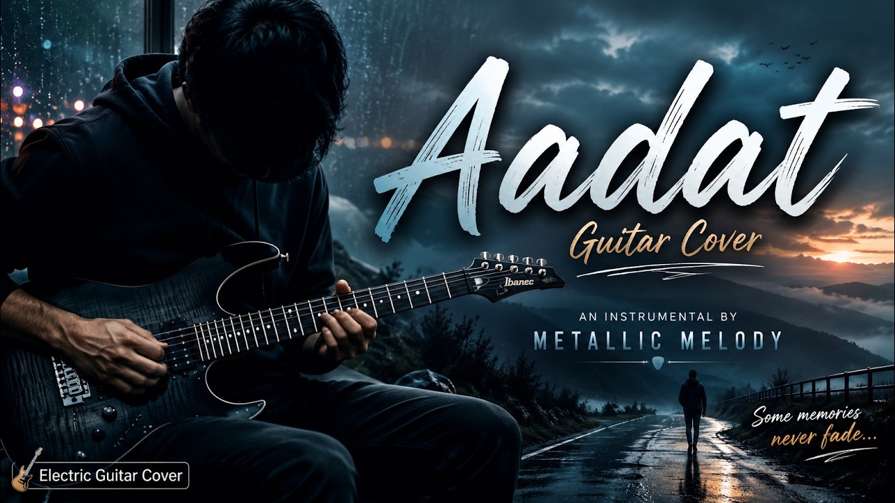 Aadat by Jal Band: Emotional Electric Guitar Cover