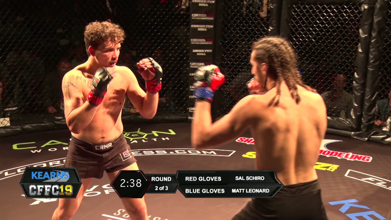 Chosen Few Fighting Championship Sal Schiro vs Matt Leonard