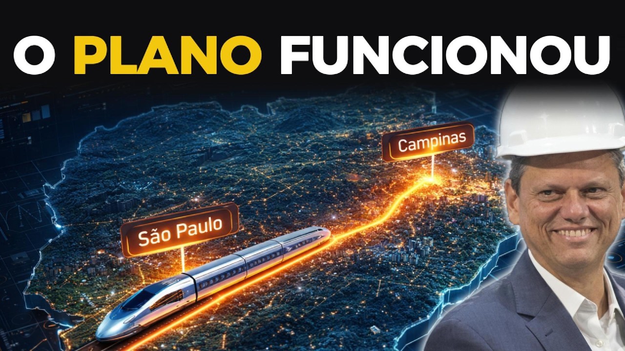 O bastidor da China que vai encurtar Campinas a São Paulo