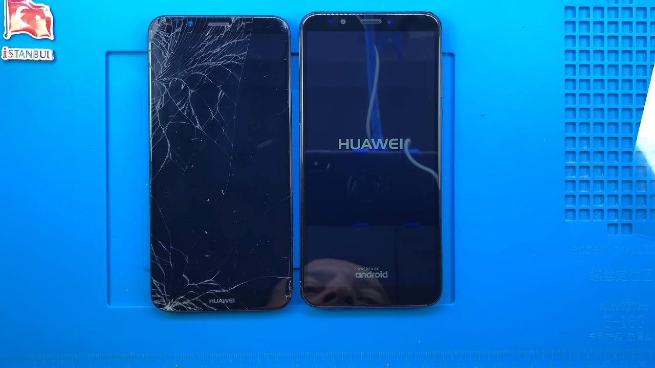 Работает ли разбитый Huawei Y7 2018 после замены экрана?