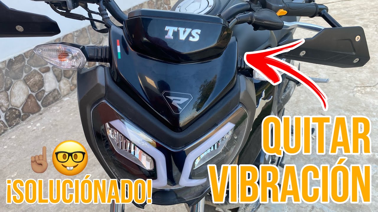 Cómo quitar la vibración en el carenaje | TVS RAIDER 125