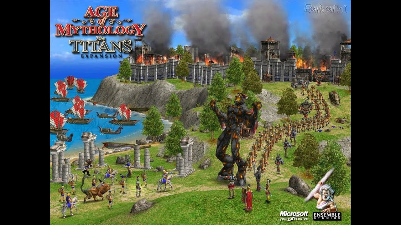 Играем В AOMX(Age of mythology:Extended edition)