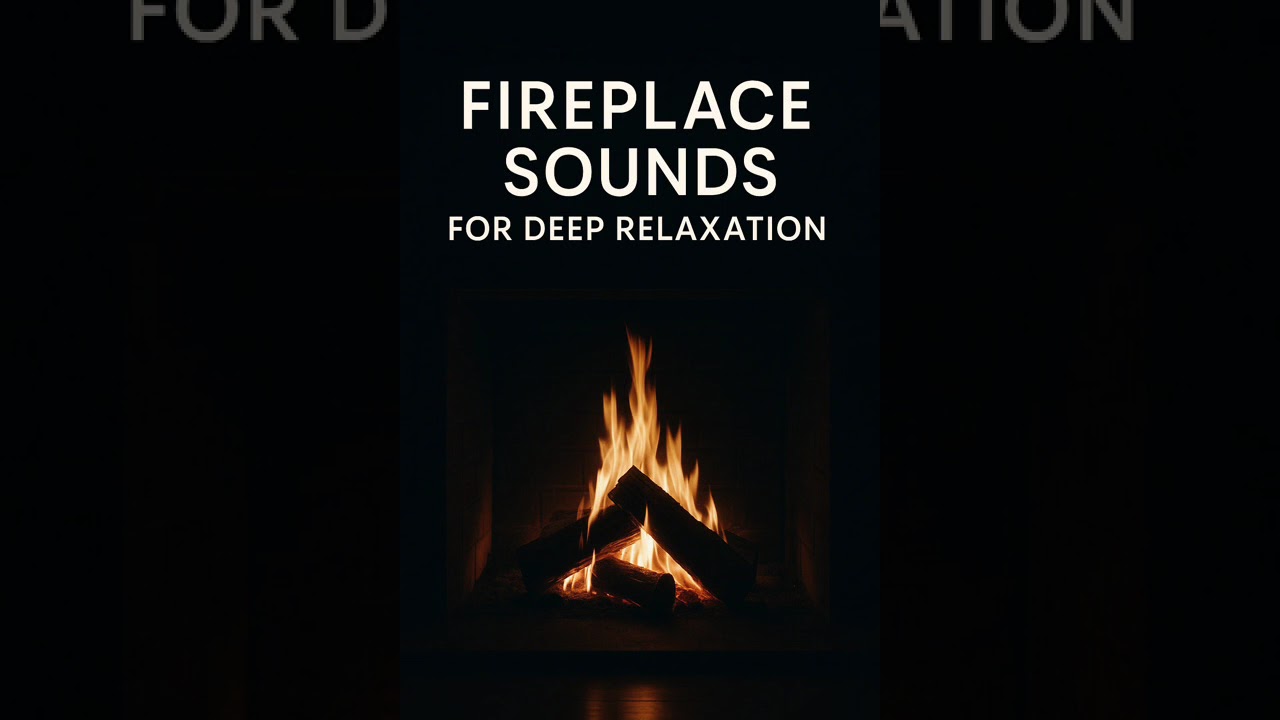 Fireplace Sounds for Deep Relaxation | Crackling Sleep Ambience