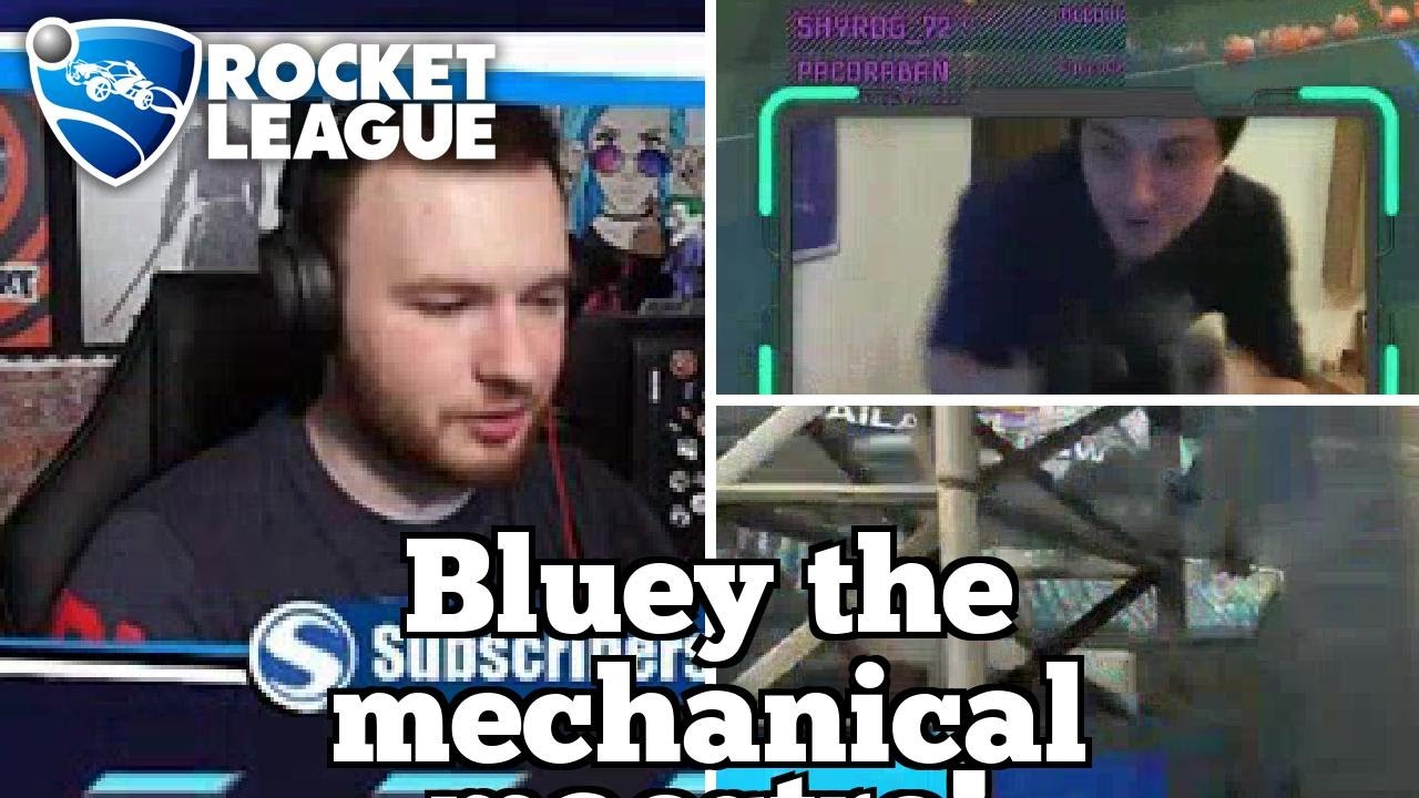 BEST Rocket League Moments: Bluey the mechanical maestro!