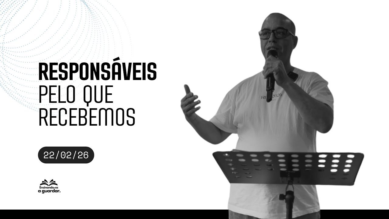 Somos Responsáveis pelo que Recebemos - Márcio Barros