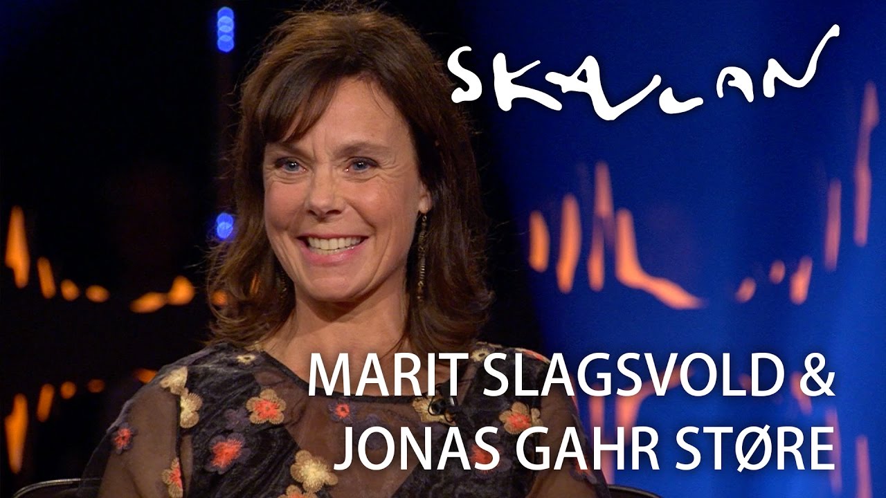 Marit Slagsvold & Jonas Gahr St&oslash;re | SVT/NRK/Skavlan