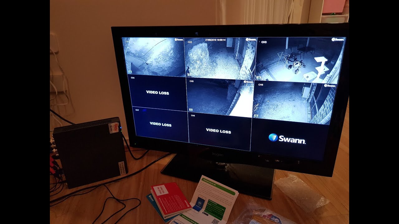 Swann Security Camera SWDVK-845806V Unboxing