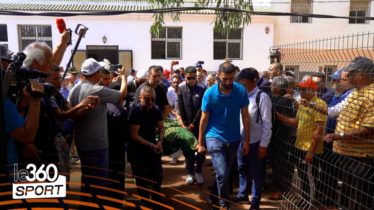 إعلاميون ورياضيون وسياسيون يشيعون بلعيد بويميد إلى مثواه الأخير