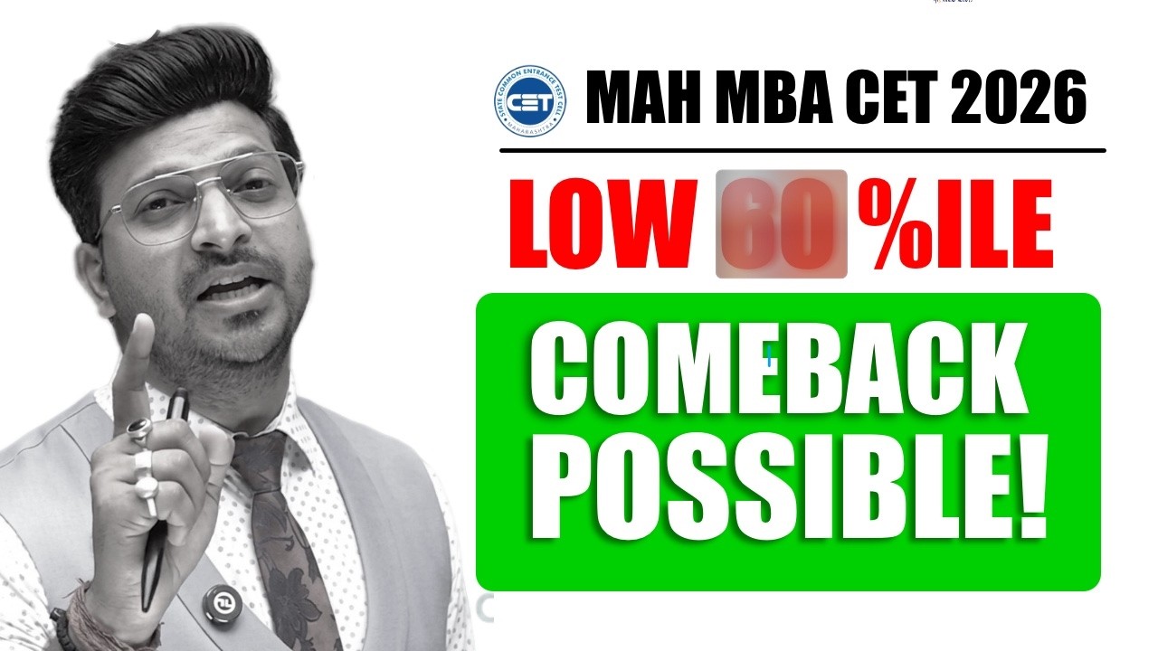 MAH MBA CET 2026: Low Percentile आया? 😤 अब आगे क्या करें? | Rohit Sir
