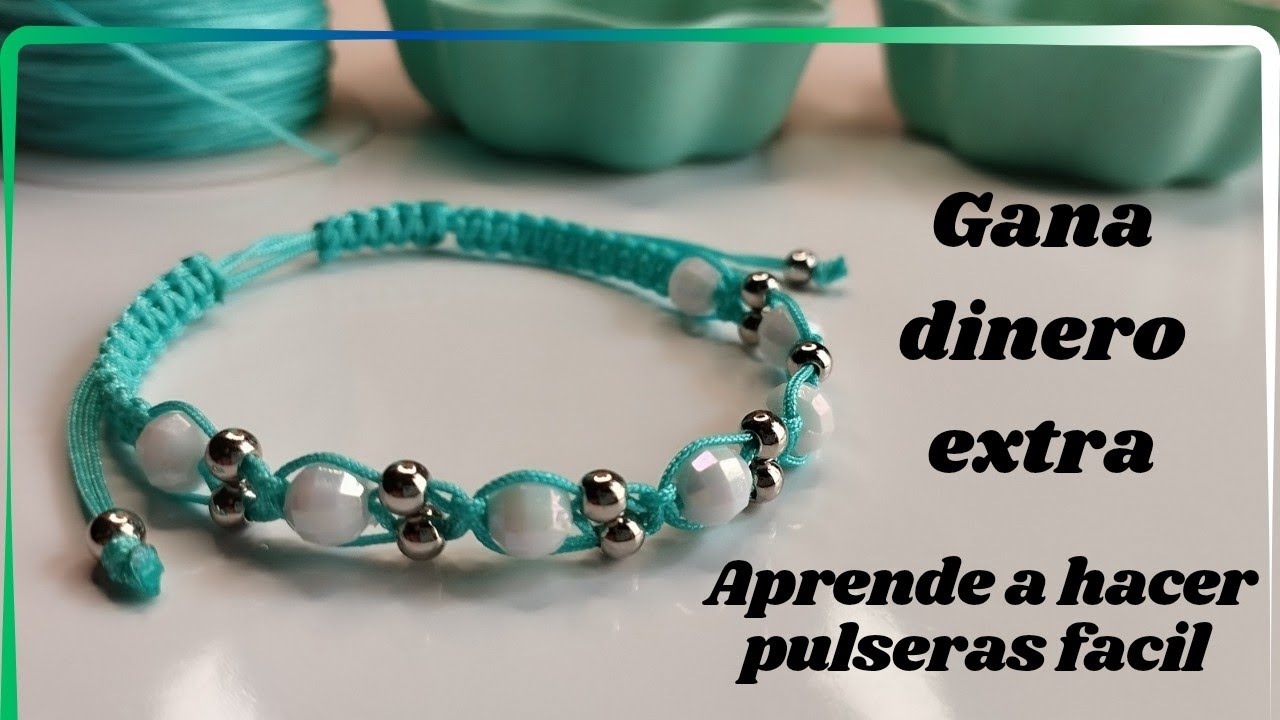 Como hacer pulseras de hilo