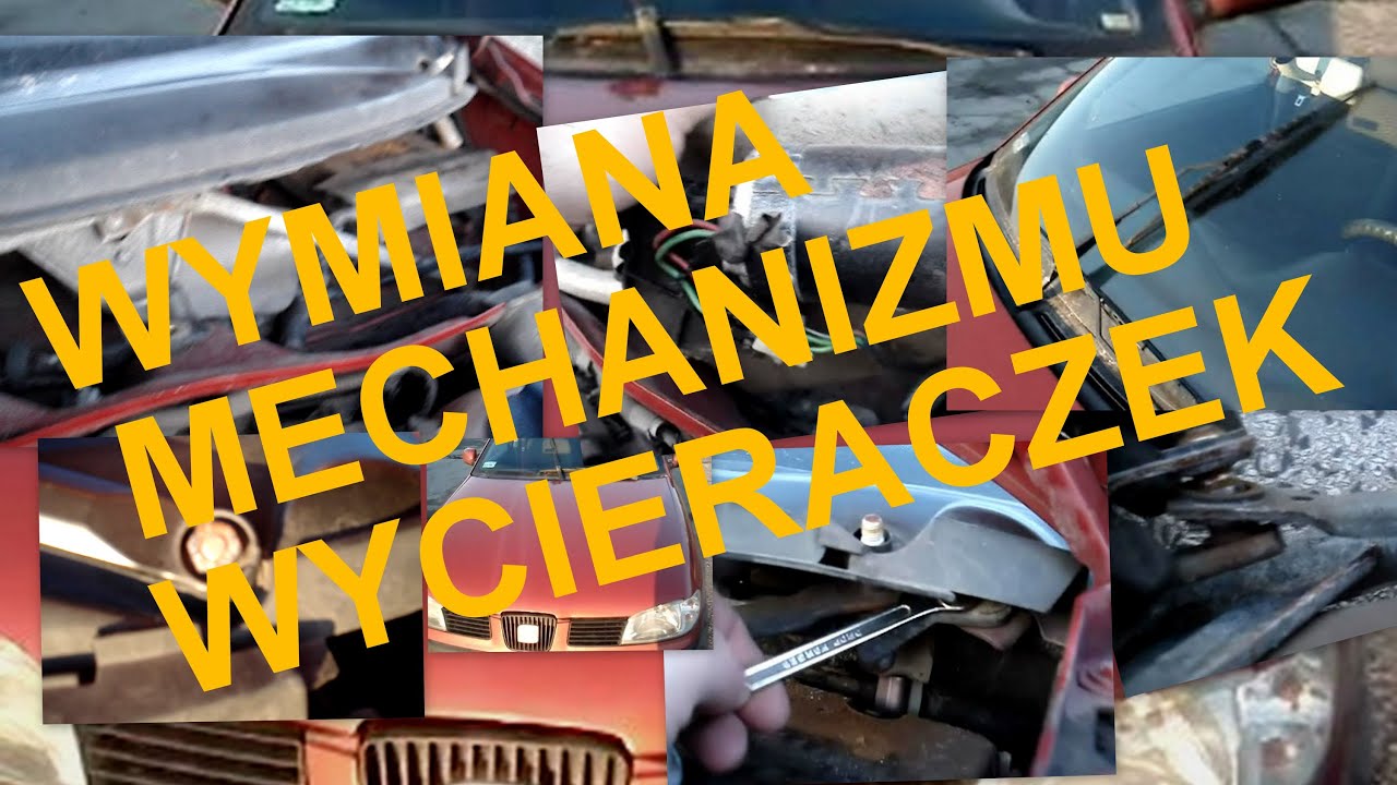 Seat Cordoba 🚗 Wymiana Mechanizmu Wycieraczek 👨‍🔧🧰