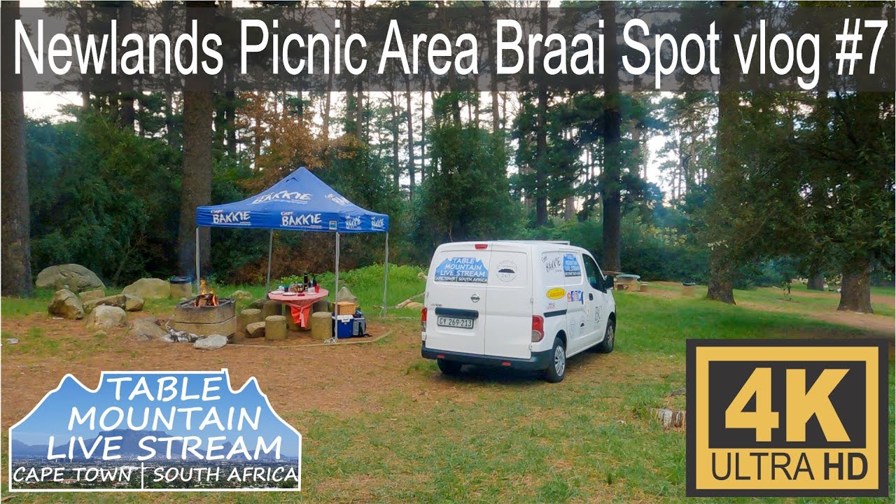 Newlands Picnic Area Braai Spot Vlog #7 | On the slopes of Table Mountain Cape Town🔥🔥😍👍