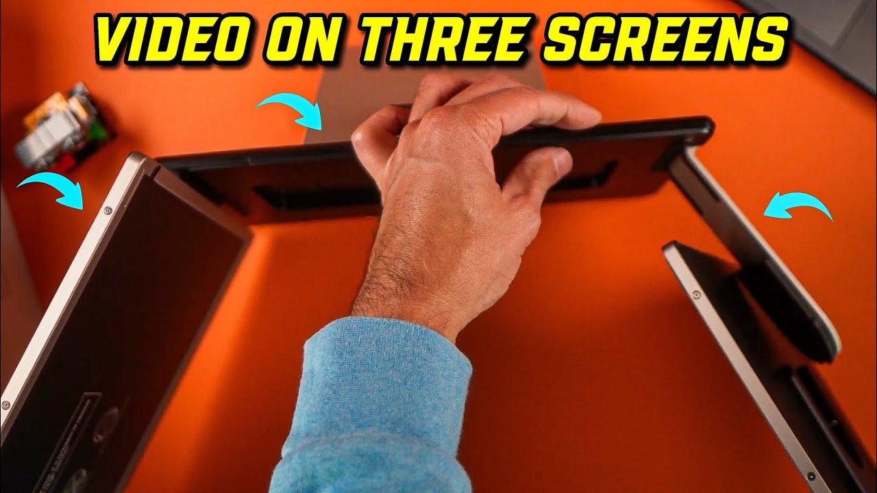 Unboxing Domyfan Laptop Triple Screen Extender