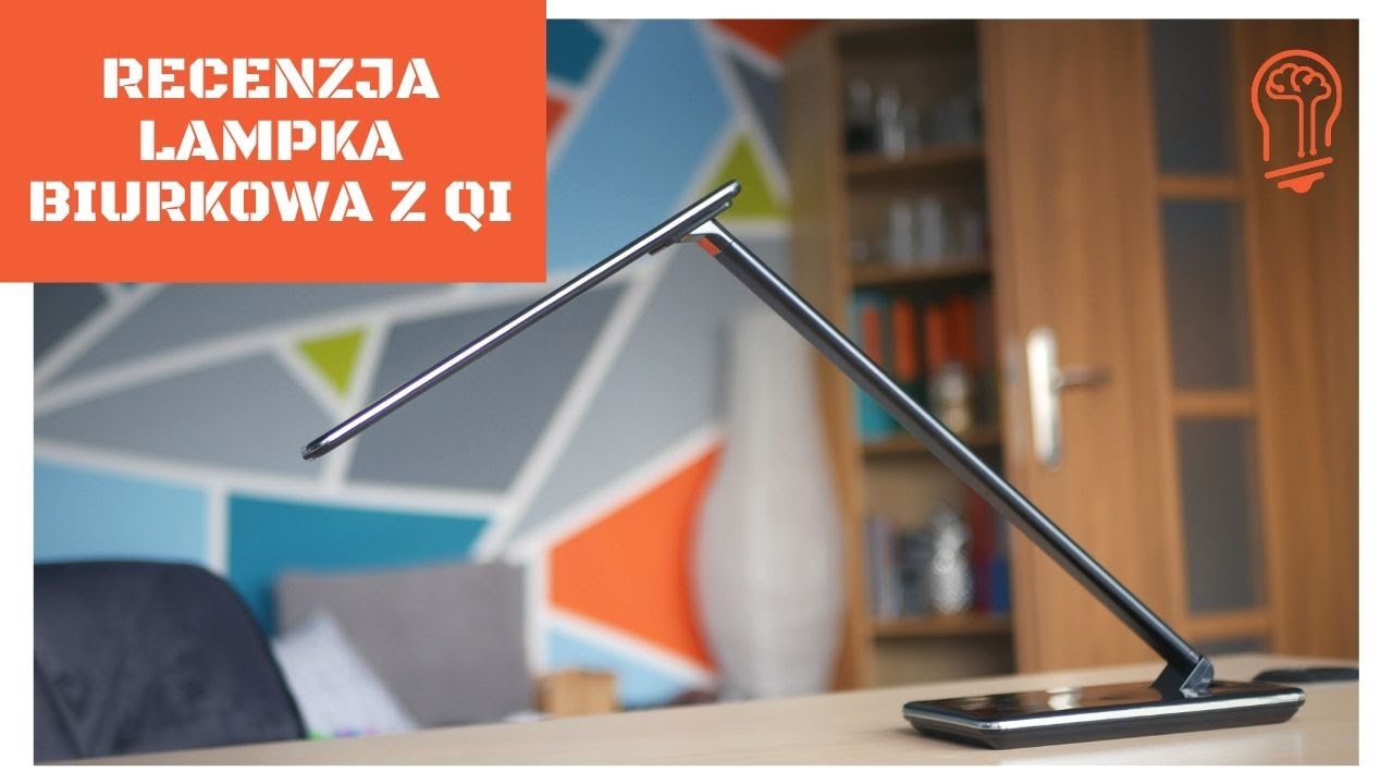 Test taniej lampki biurkowej z ŁADOWARKĄ BEZPRZEWODOWĄ 💡🔌