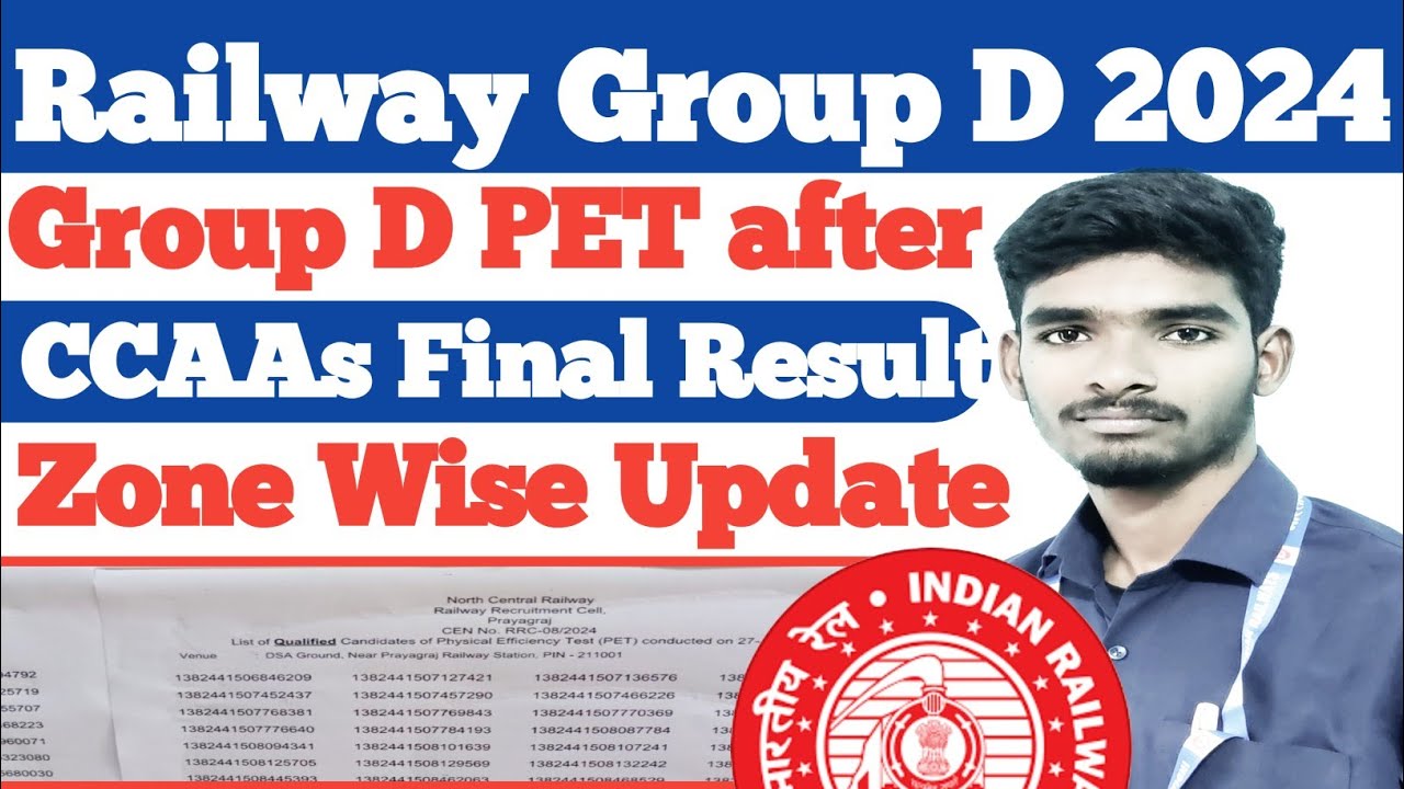 Railway Group D CCAAs Final Results? Group D Result CCAAs cutoff marks #groupd #ccaas