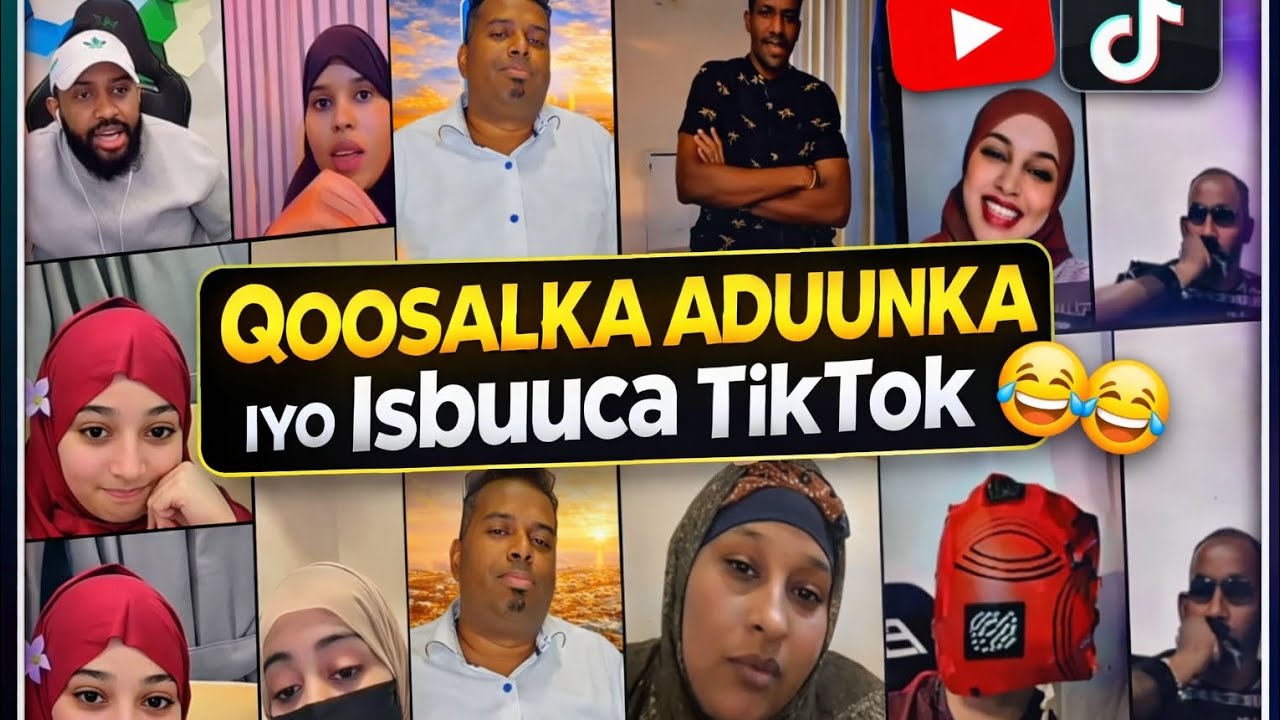 Qoosalka aduunka iyo isbuuca tiktok/ #subscribe #share and #comment