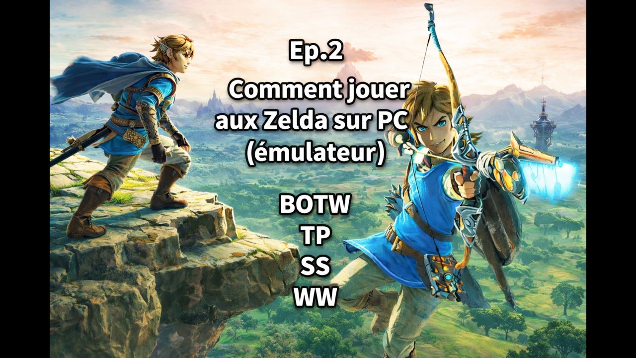 Commet jouer a zelda botw ss tp et ww sur wii u mais sur pc et gratuitement