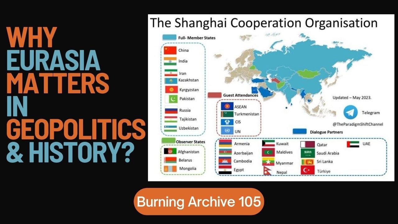 105. Why is Eurasia so important in world history and geopolitics today?