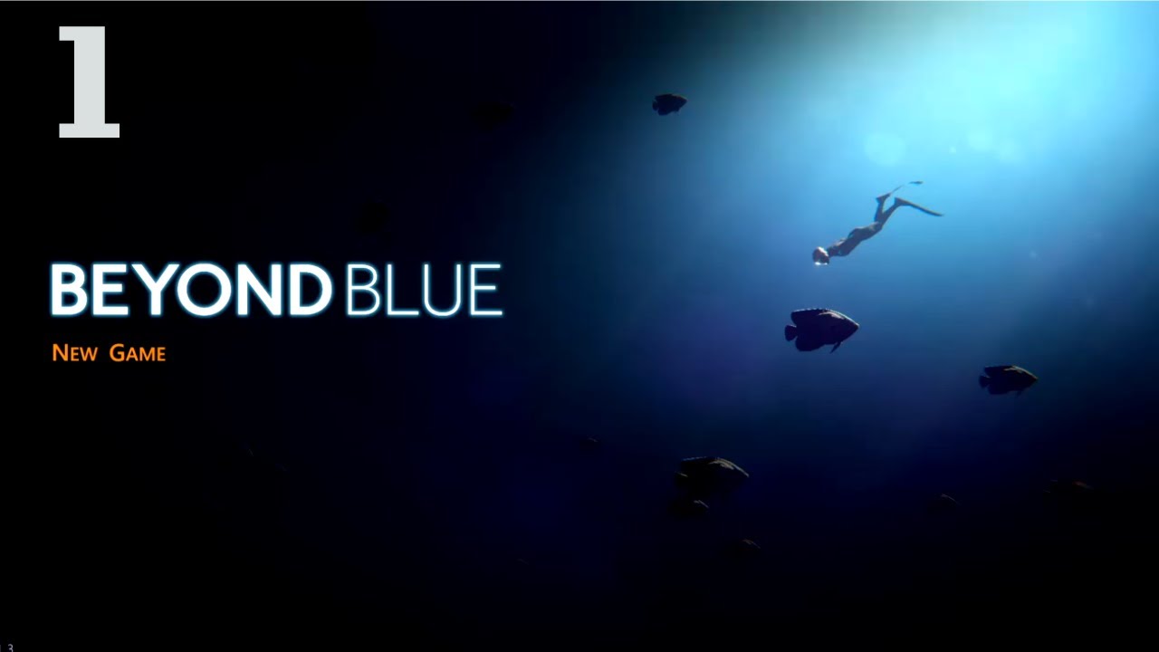 Let's Play Beyond Blue. Part 1: Whales and Dolphins and Rays, oh my!