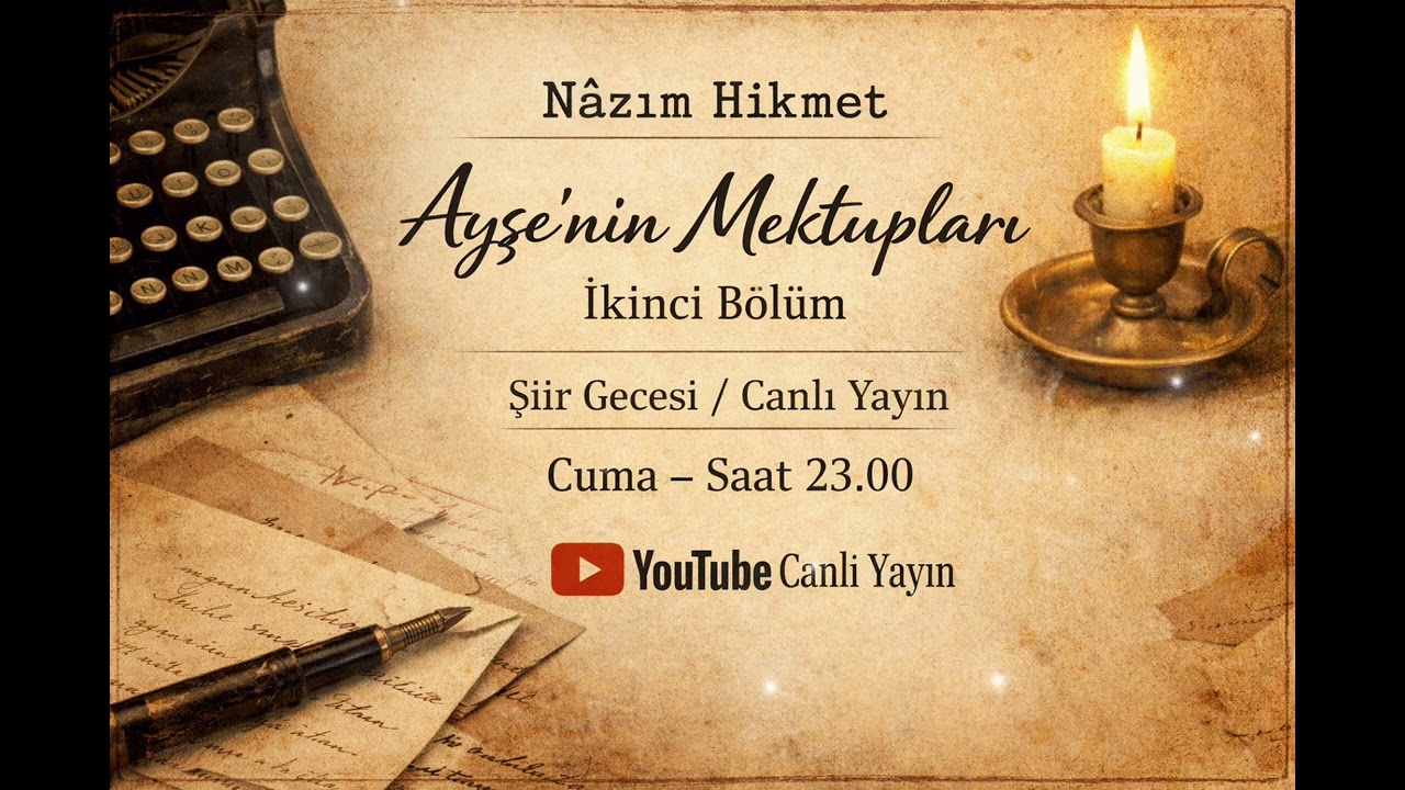 Ayşe’nin Mektupları - Nazım Hikmet #radyoarasıra #nazımhikmet #ayseninmektupları #siir #edebiyat 