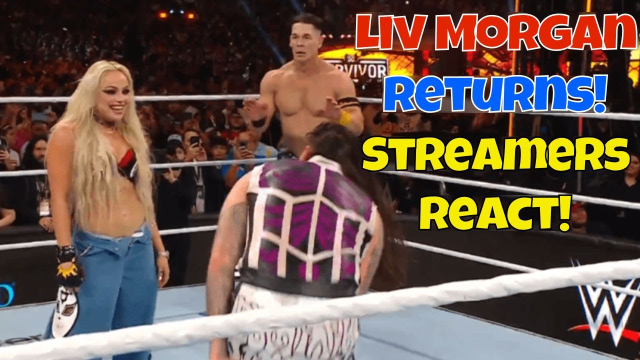 Реакция стримеров! Лив Морган возвращается на Wargames!! #wwe #wargames #рестлинг