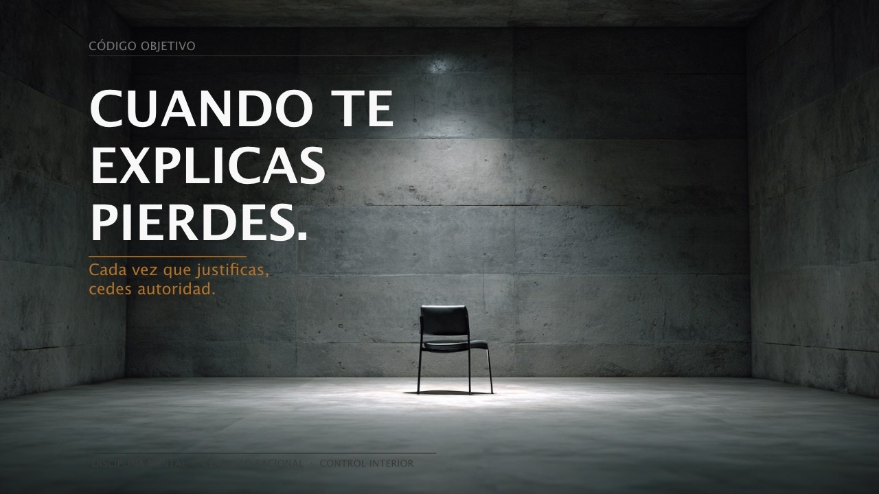 El Error De Explicarte Demasiado