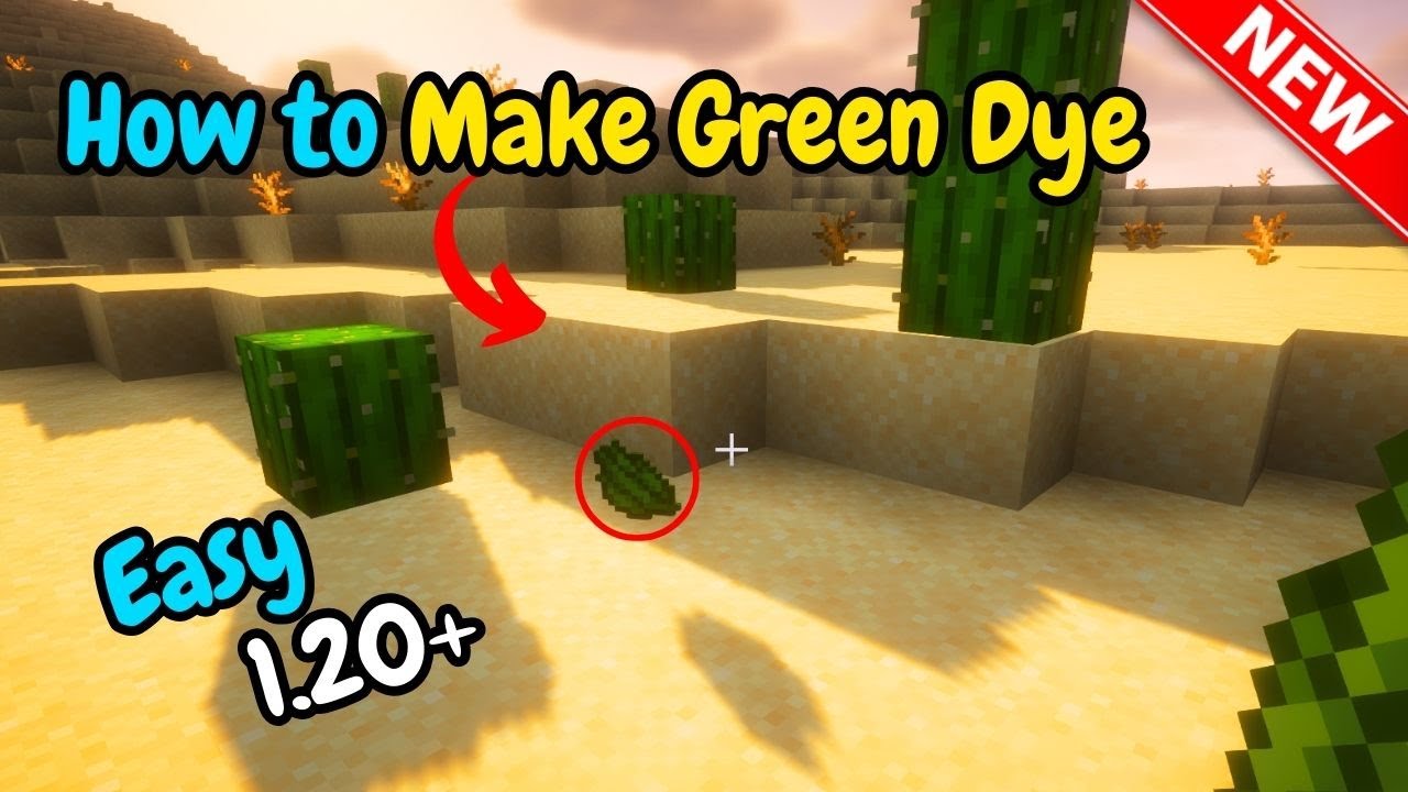 How to make green dye in Minecraft (2026)