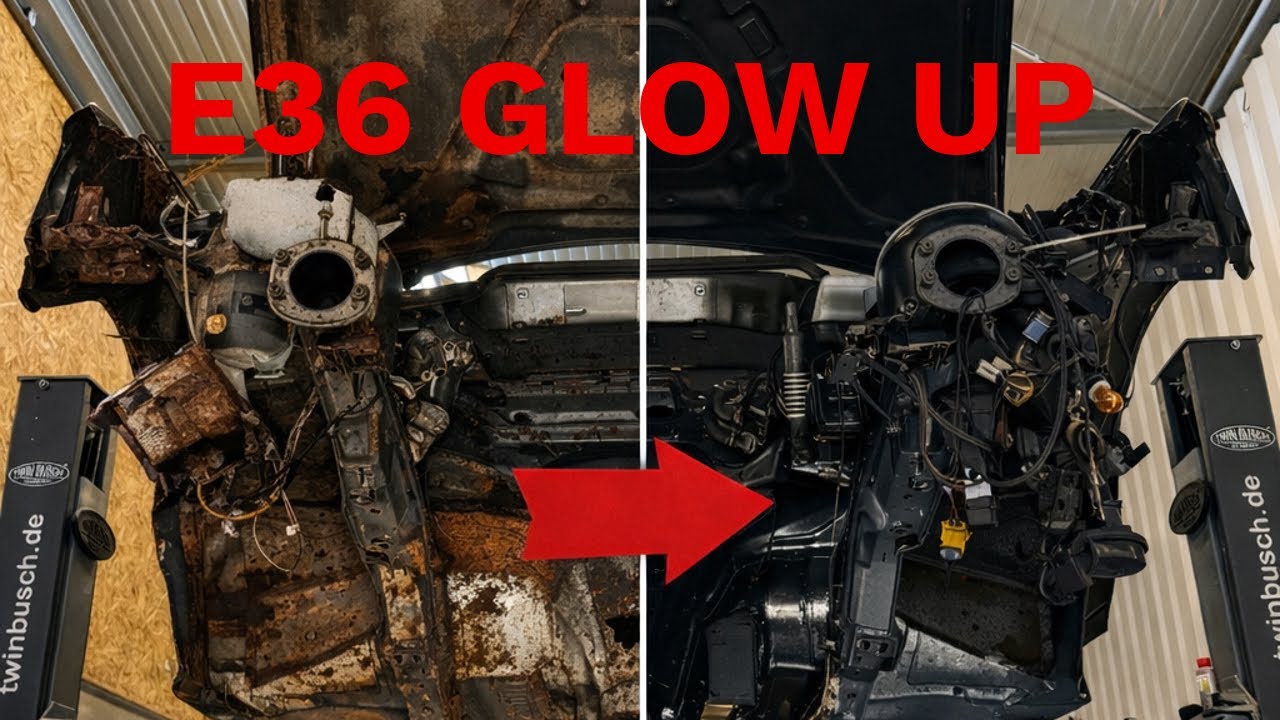 RESPRAYING THE UNDERSIDE ON MY E36!