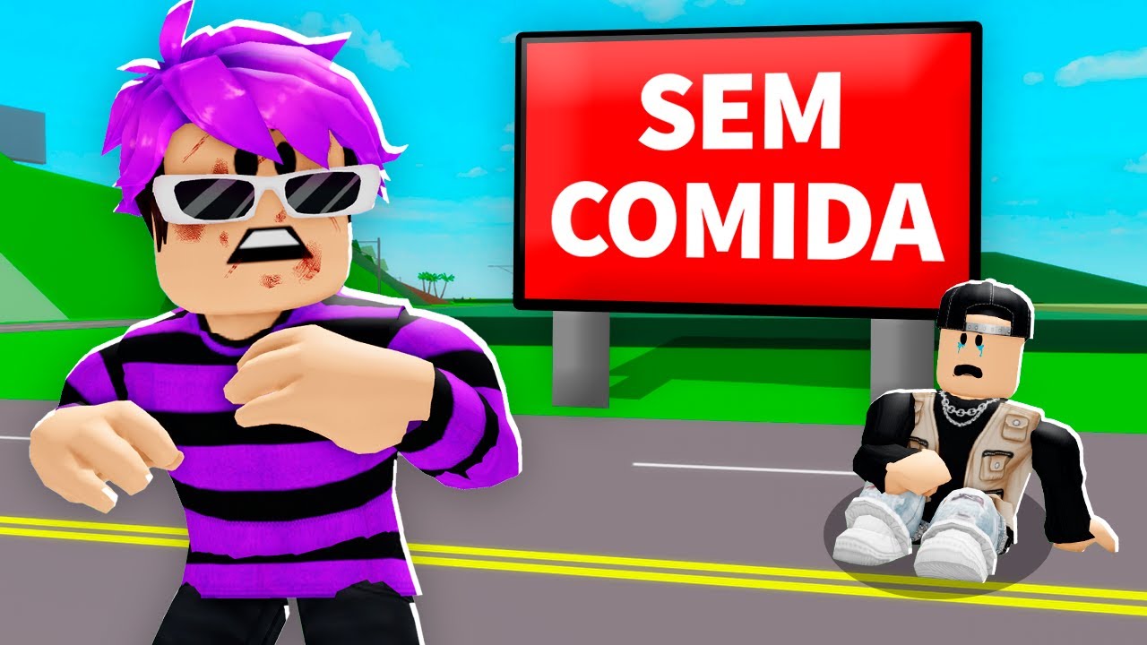 ACABOU A COMIDA NO BROOKHAVEN RP..
