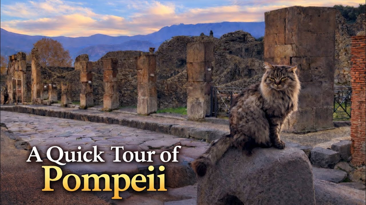 Italy 🇮🇹: A Quick Tour Of Pompeii 