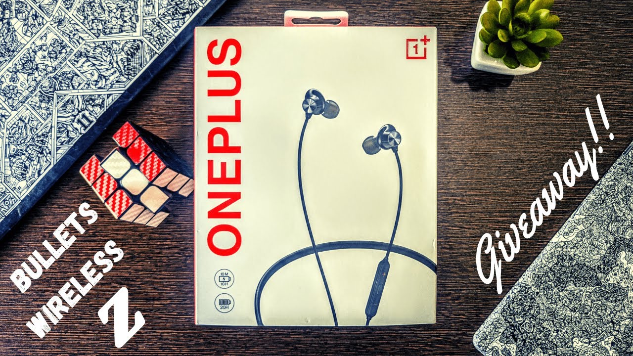 One Plus Bullets Wireless Z &ndash; Unboxing, First look & Giveaway!!🔥🔥