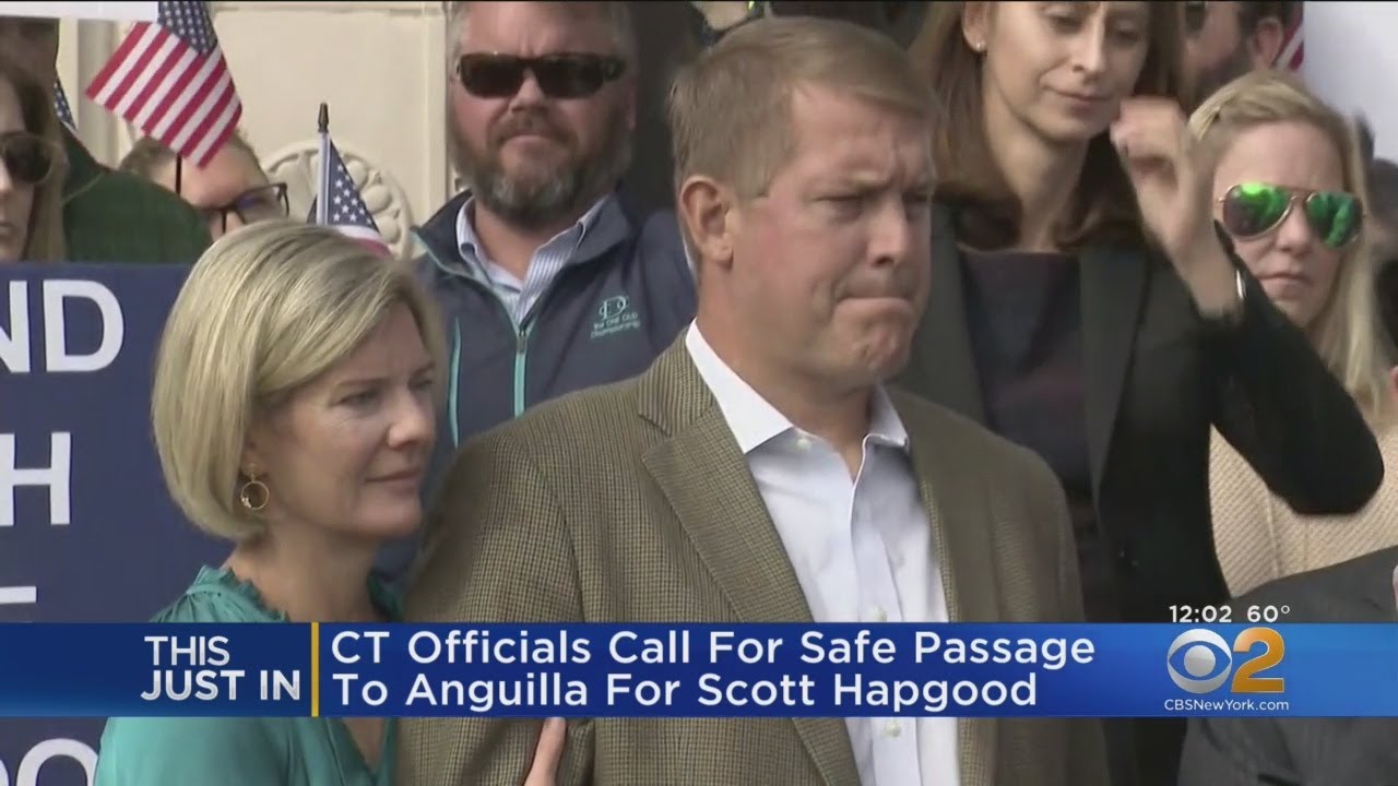 Connecticut Officials Call For Safe Passage To Anguilla For Scott Hapgood
