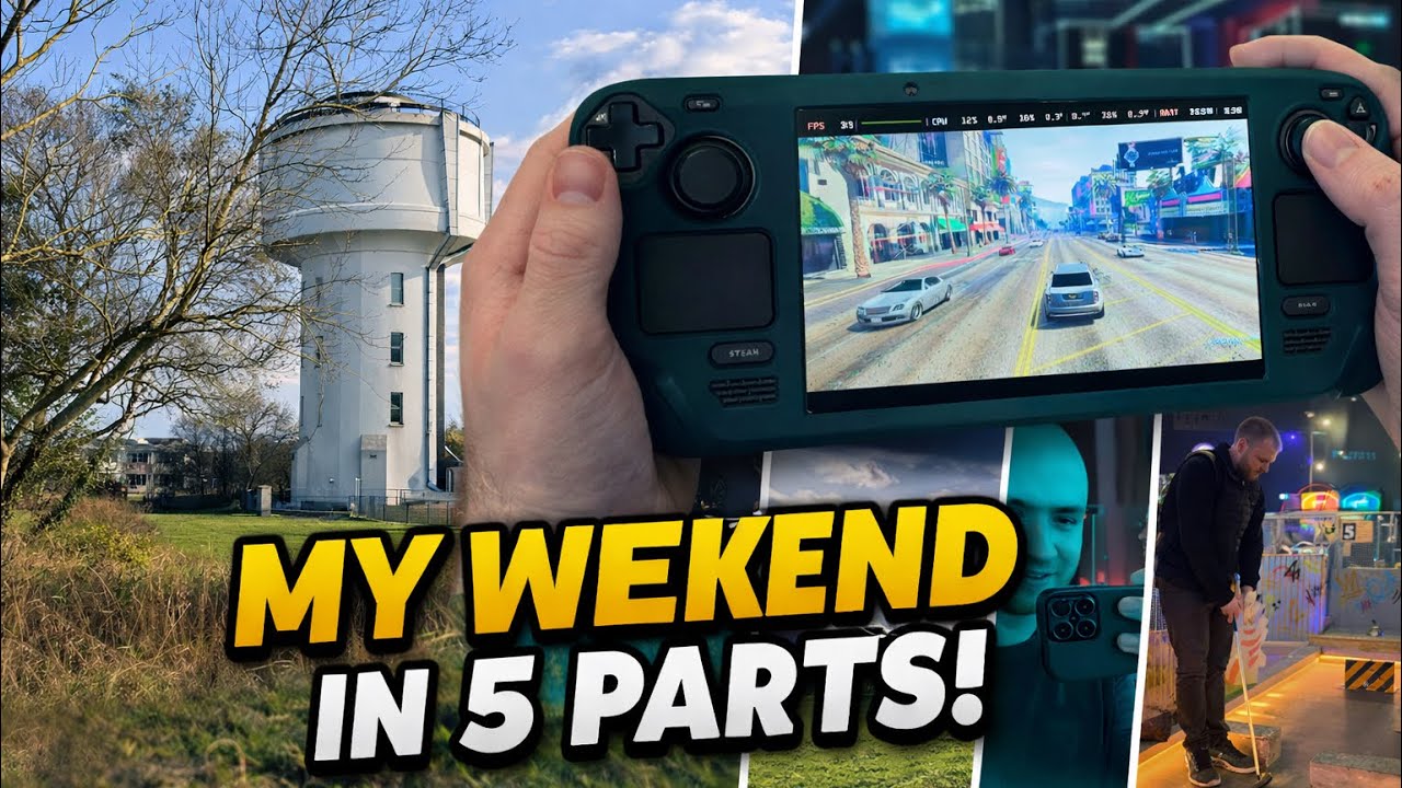 My Weekend in 5 Parts