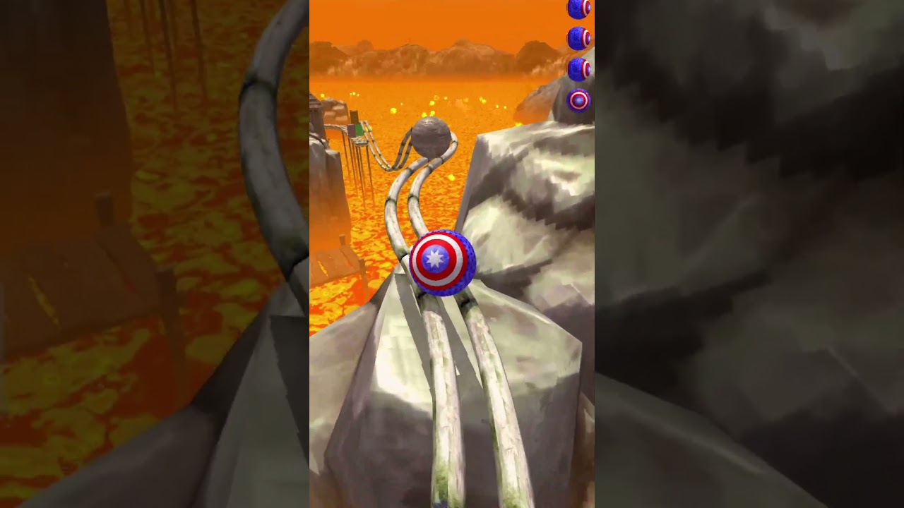 Rollance adventure balls: Be careful going down dangerous paths | Walkthrough