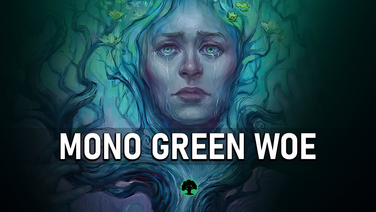 CAN MONO GREEN BE VIABLE? 🌲🌲 Mono Green Midrange - MTG Arena Standard Mythic BO1 | Wilds of Eldraine