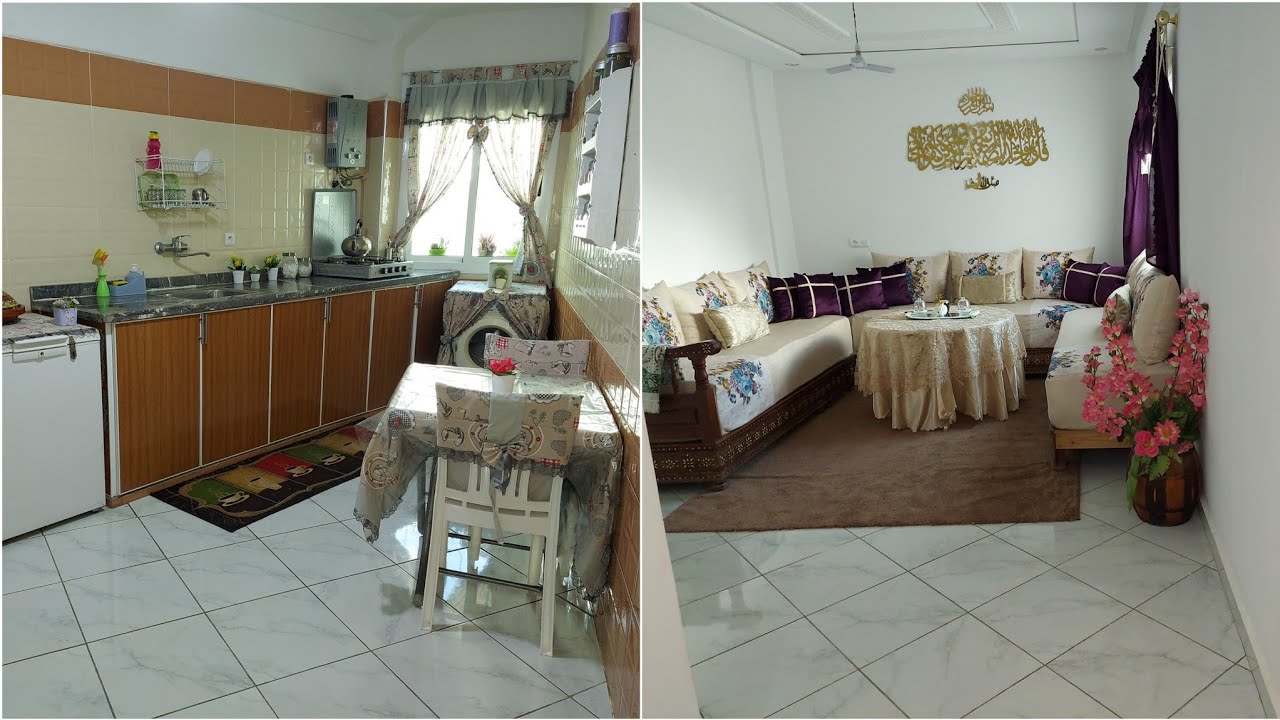 وأخيرا جولة في منزلي الجديد والتواضع 🏠وريتلكم ركن بركن