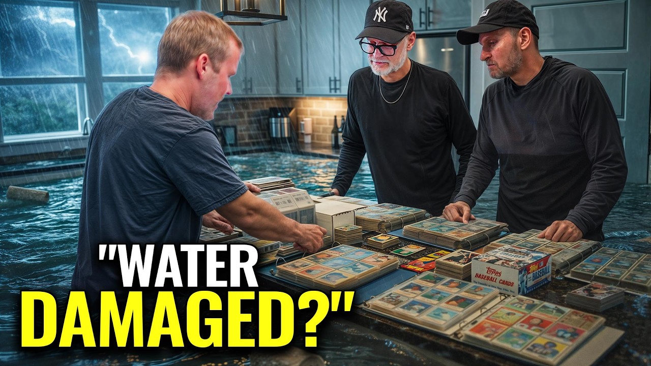VINTAGE CARD Collection Survived Flood?