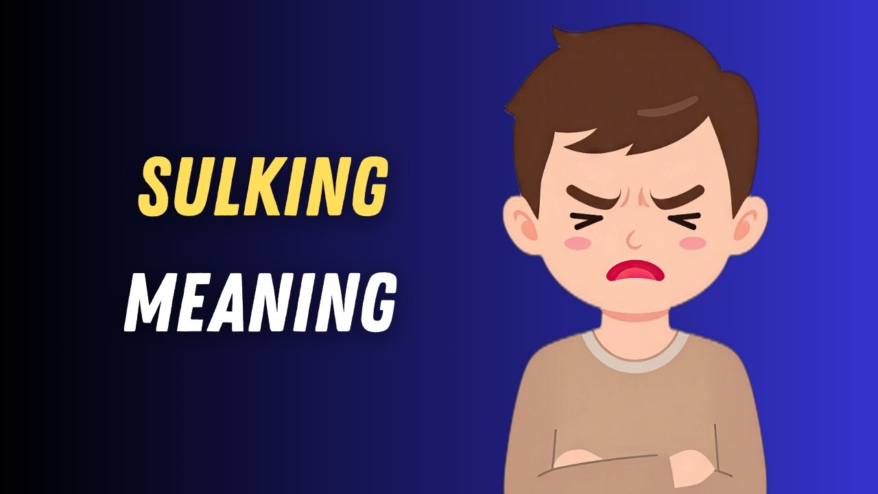 Значение слова &laquo;sulking&raquo; на английском языке | Простое объяснение слова &laquo;sulking&raquo; с примерами
