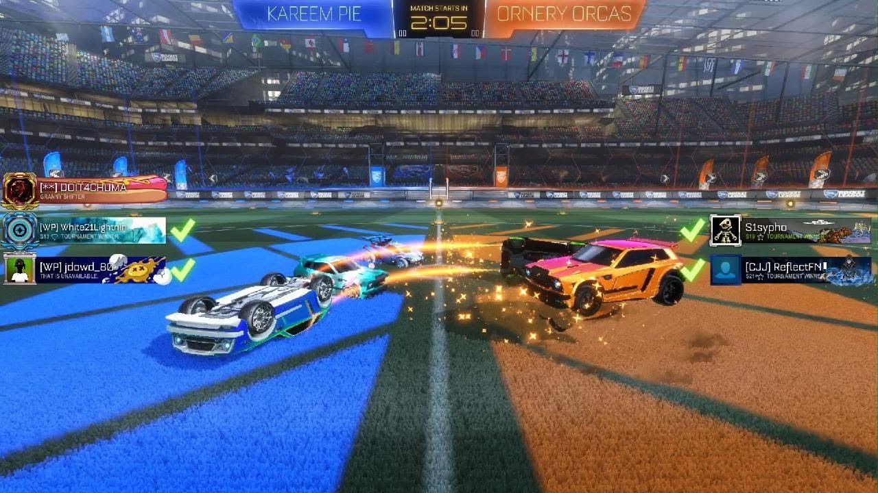 Rocket League Plat Tourney S21 Green Tag