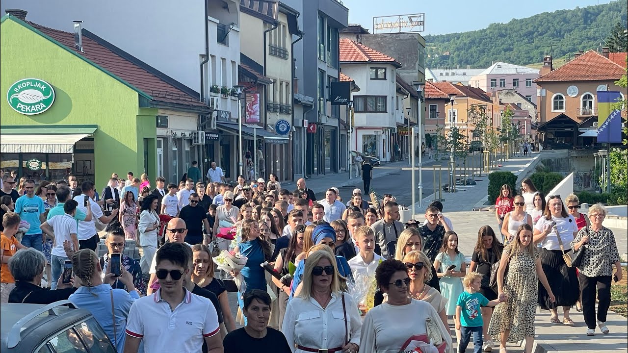 Svečani defile maturanata OŠ “Kulin Ban” Visoko (13.06.2025)