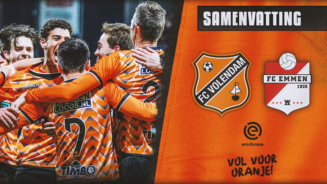 🥵 Strijden tot het laatste! | Samenvatting FC Volendam - FC Emmen: 3 - 1 (2022-2023)