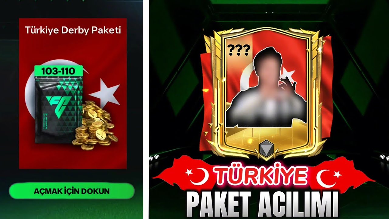 T&Uuml;RKİYE PAKET A&Ccedil;ILIMI! FC MOBİLE 25 