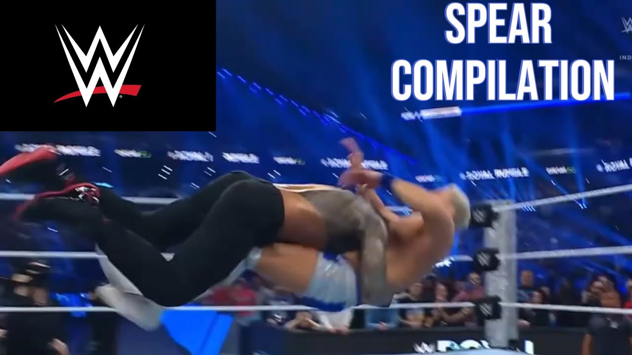 Reacting Too Roman Reigns Spear Compilation From 2025!