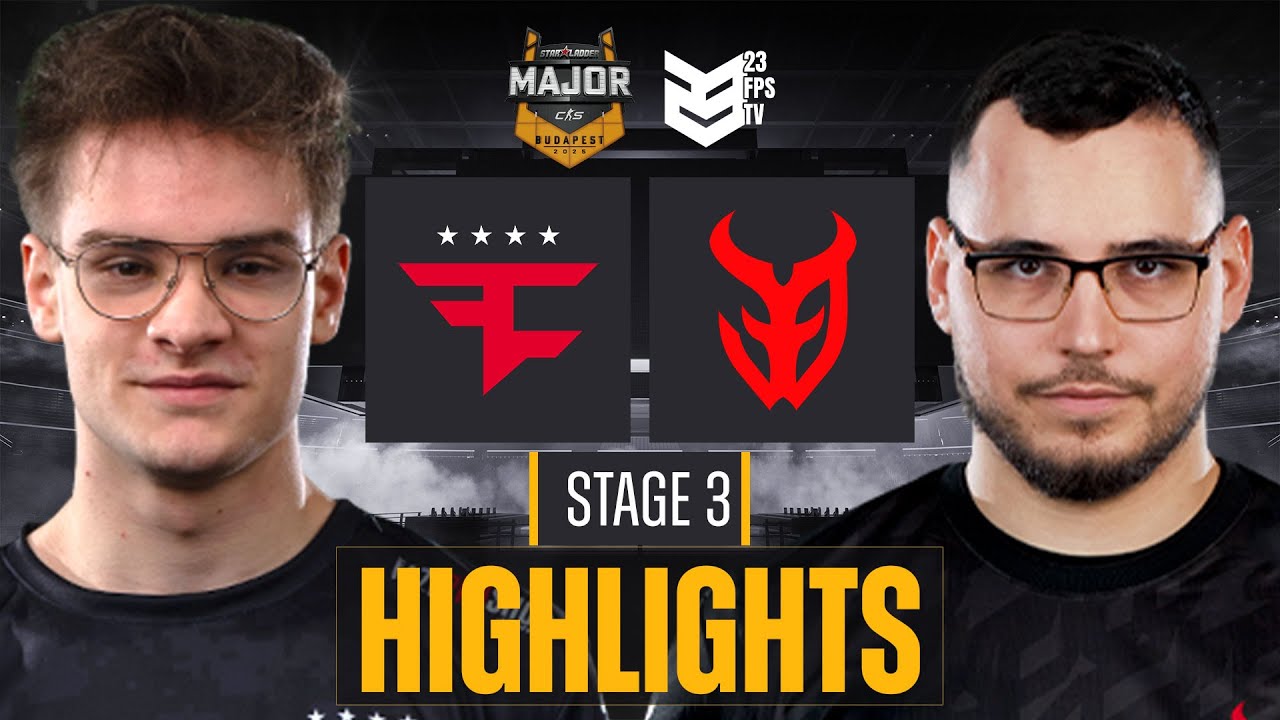 [HIGHLIGHTS] Faze vs 3DMax | STARLADDER BUDAPEST MAJOR 2025 | STAGE 3