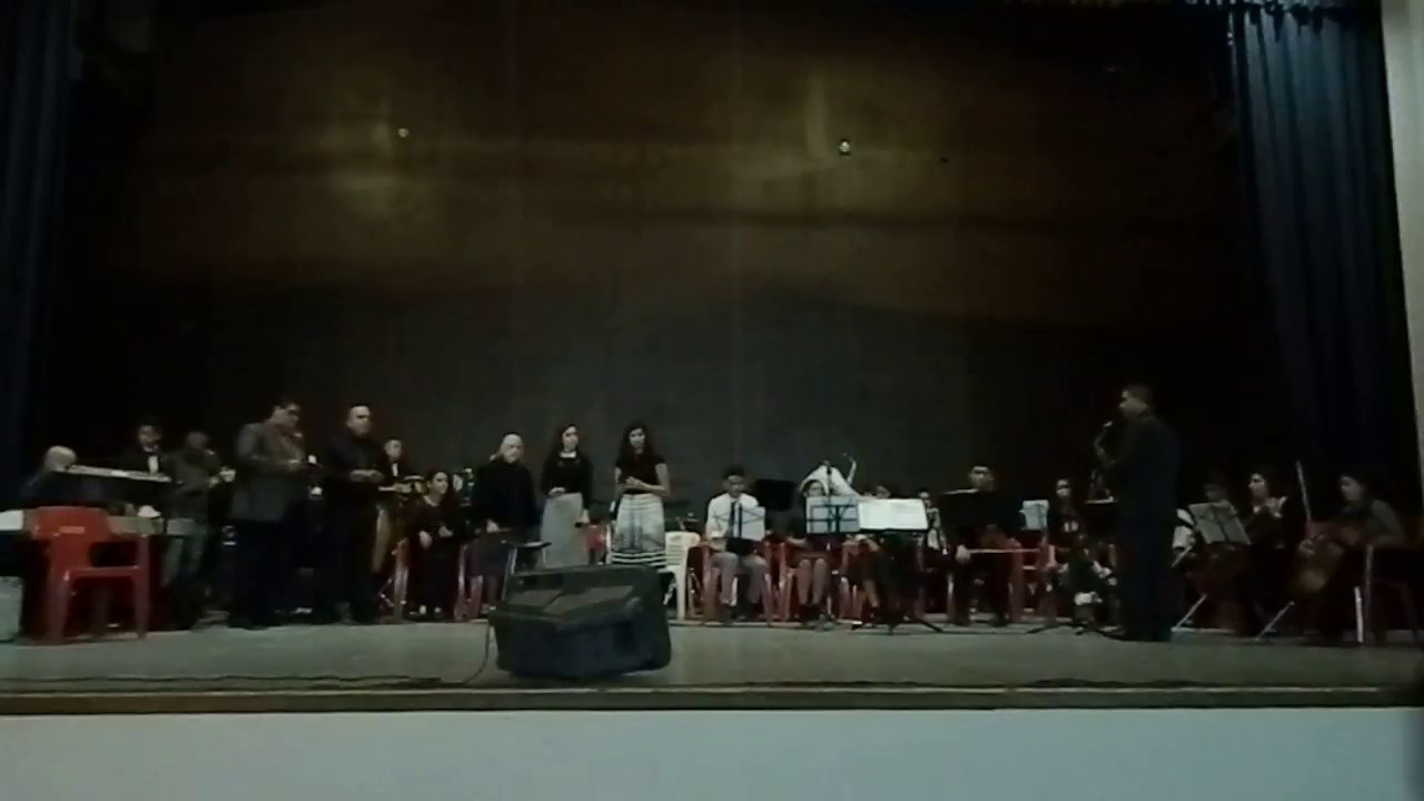 Porque el tiempo muy veloz se va-Teatro Zaragoza Tijuana -Othoniel Diaz y orquesta Escuela de M&uacute;sica