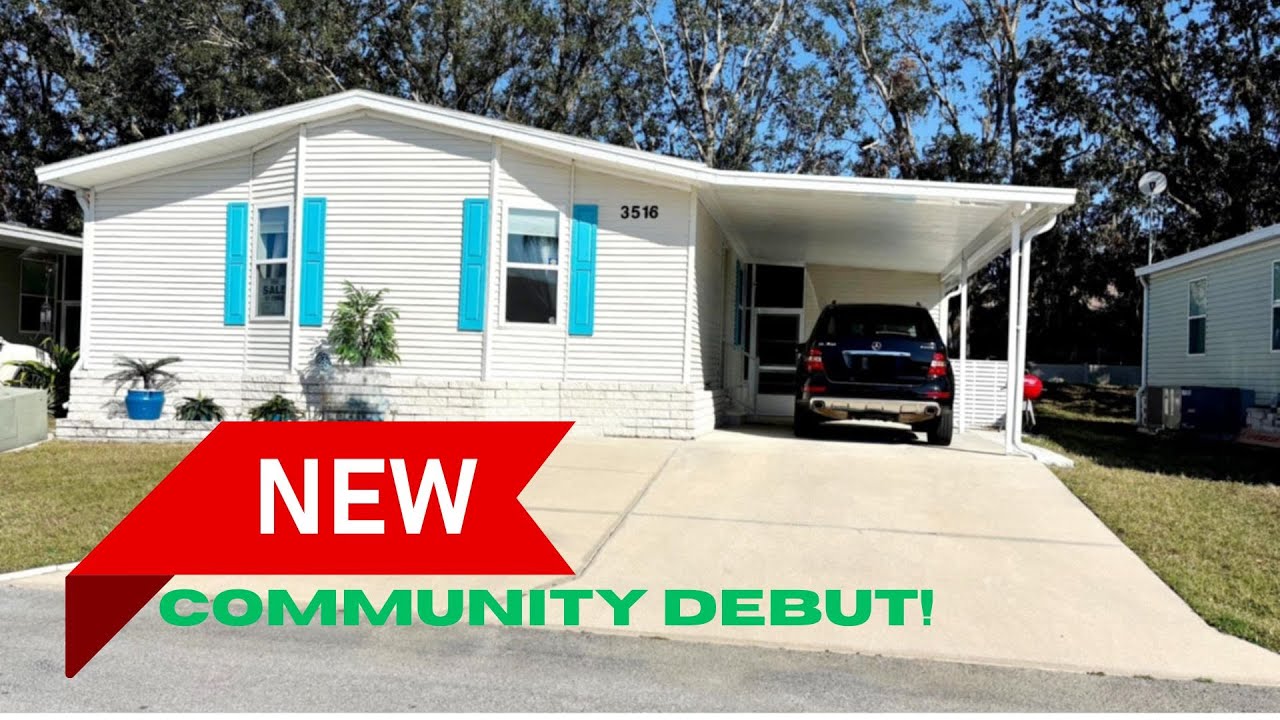 New Resort Style Community Debut With LOW Lot Rent (Veranda Springs Parrish Florida)!